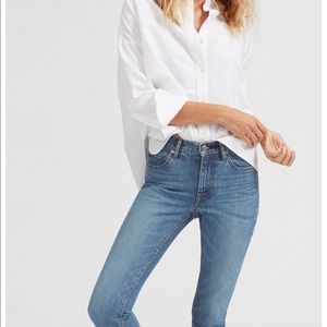 Everlane Mid-Rise Skinny Ankle Jeans
